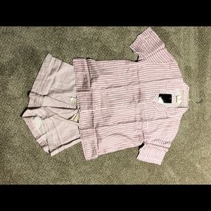 Womens Soft Pajama Button Down Short Sleeve Pj Set